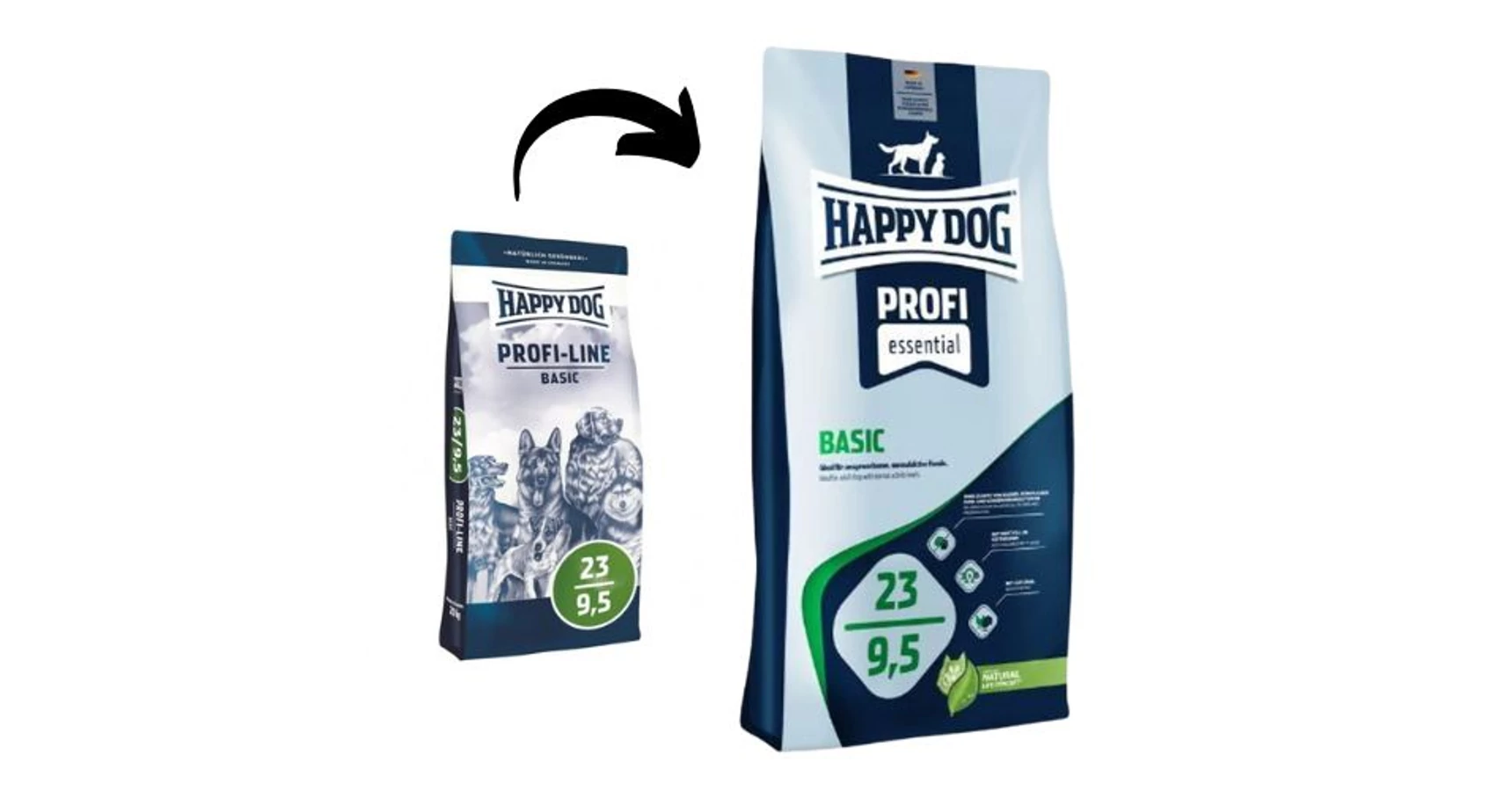 Happy Dog Profi-Line Basic 23/9,5 20 kg