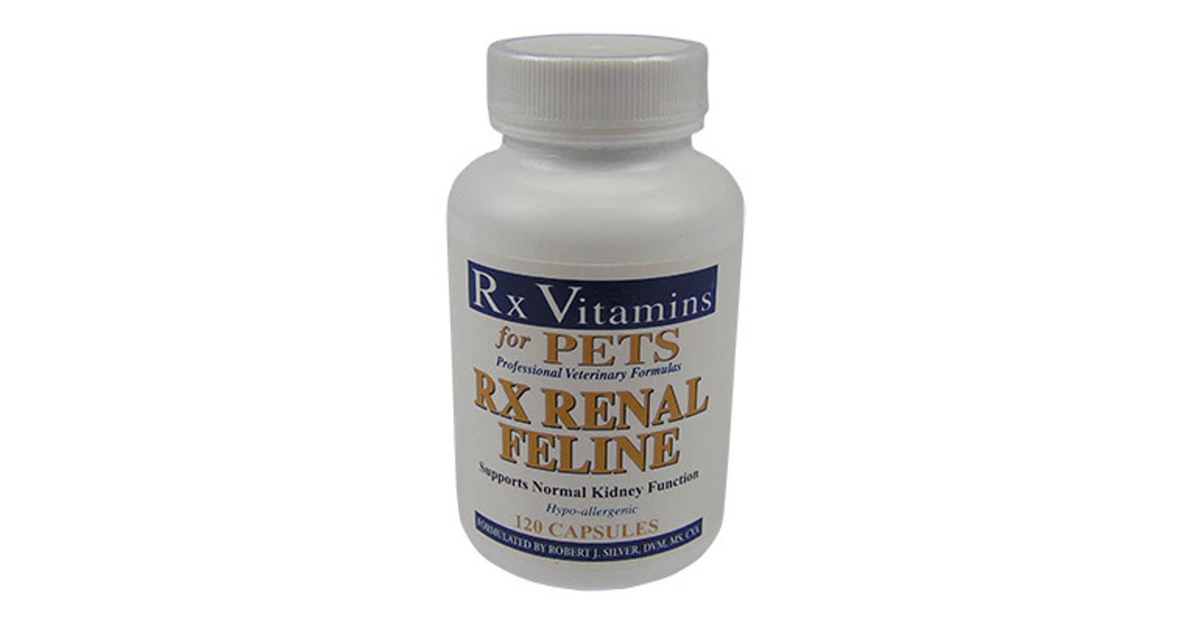 Rx vitamins renal clearance feline