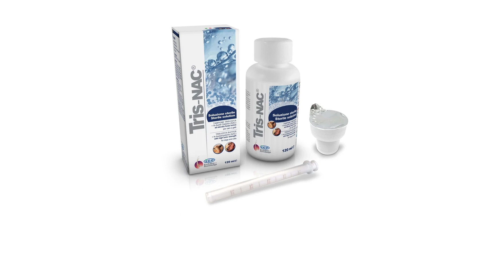 TRIS-NAC TRIS-EDTA PUFFER + N-acetilcisztein (NAC) tartalmú oldat ...