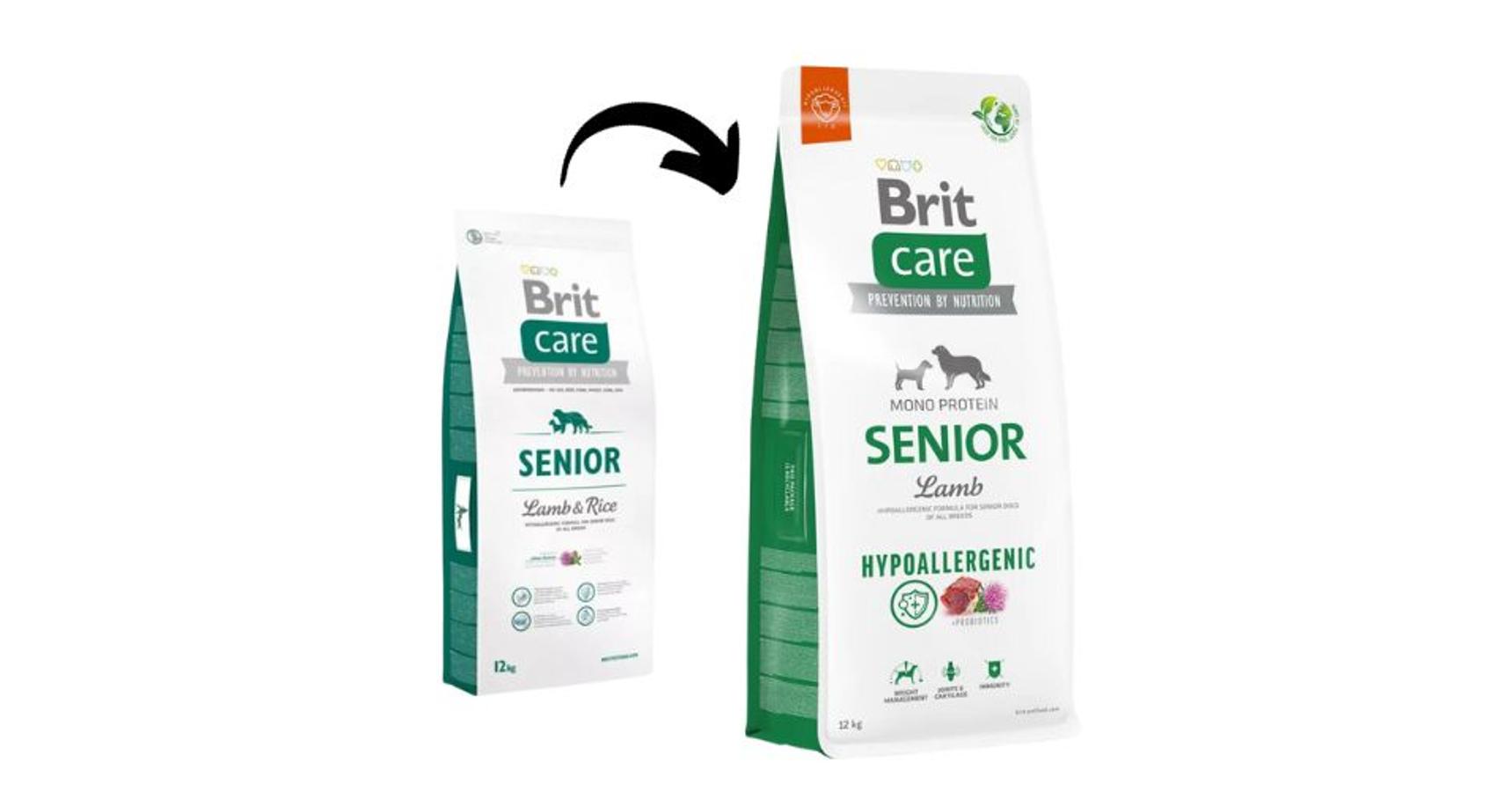 Brit care senior lamb hot sale rice