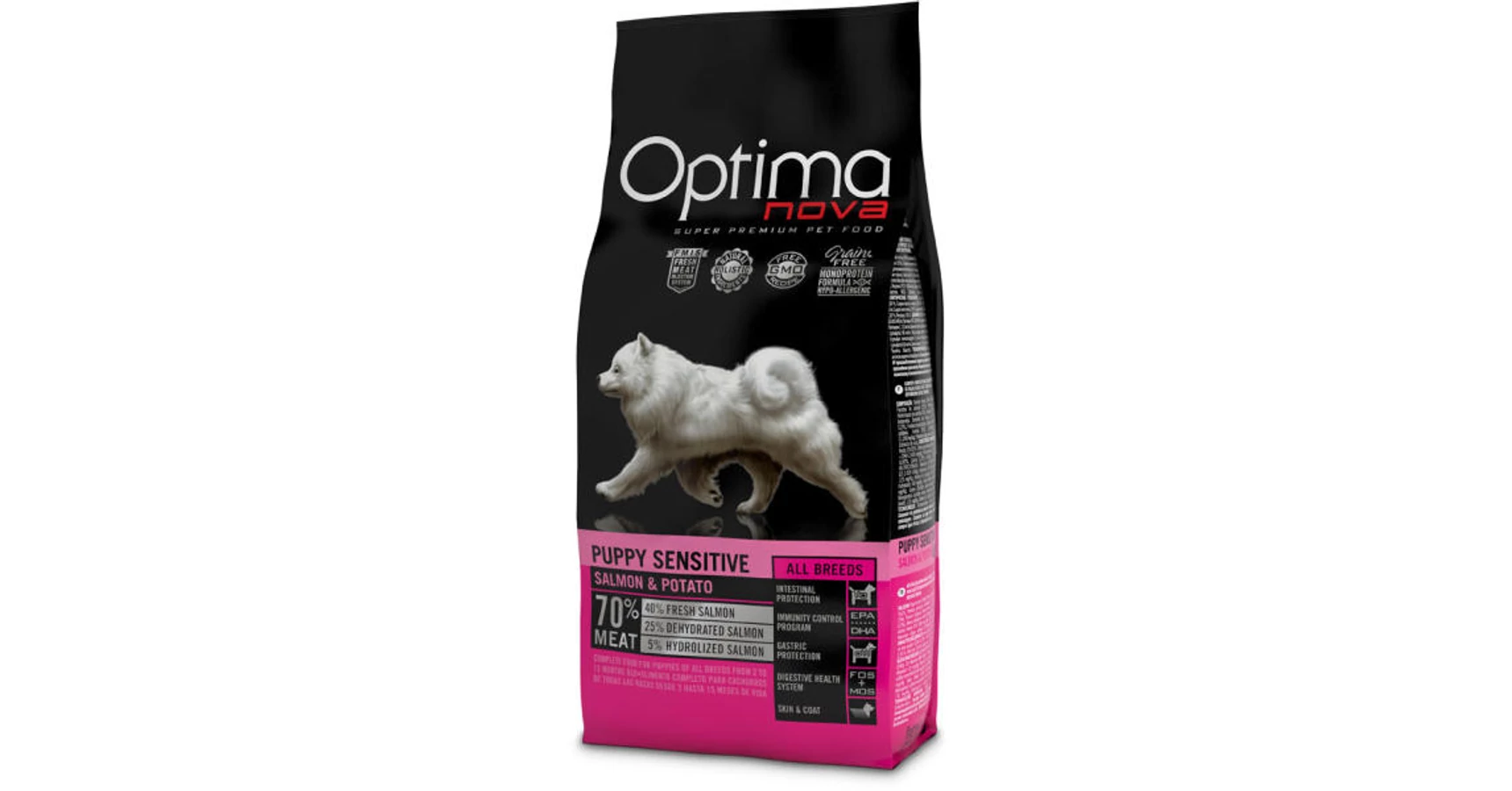 Optimanova Puppy Sensitive Salmon Potato kg
