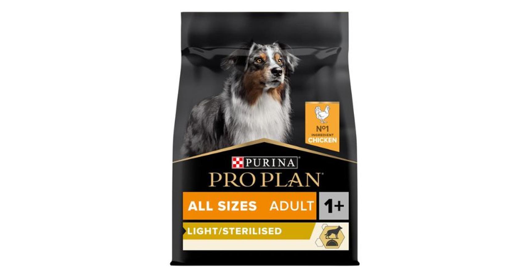 Purina Pro Plan All Sizes Adult Light/Sterilised White Fish 14kg