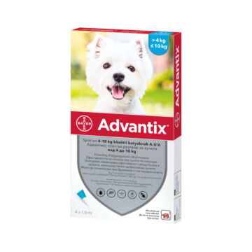 Advantix spot on 1 ml 4-10 kg 1X