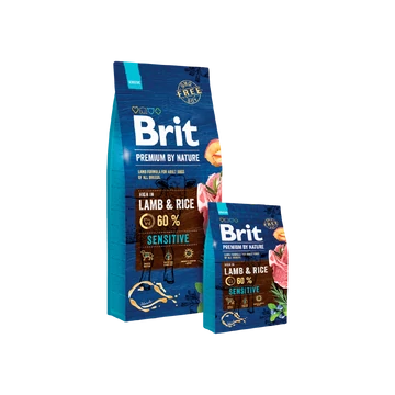 Brit Premium by Nature Sensitive Lamb Rice 15 kg