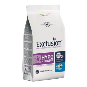 exclusion-hypoallergenic-fish-potato-small-2kg