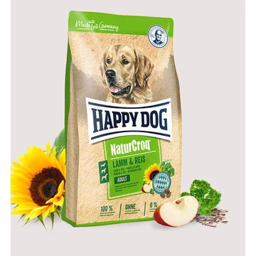 Happy Dog NaturCroq Lamm/Reis (Bárány &amp; rizs) 4 kg kutyatáp