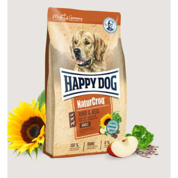 Happy Dog NaturCroq Rind & Reis (Marha & rizs) 1 kg kutyatáp