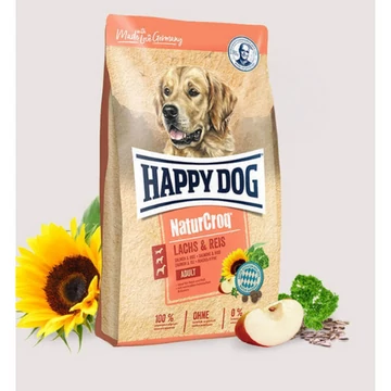 Happy Dog NaturCroq Salmon &amp; Rice 11 kg Kutyatáp