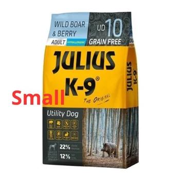 Julius-K9 GF Hypoallergenic Utility Dog Adult Small Wild Boar &amp; Berry 10kg