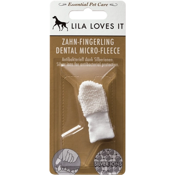 Lila Loves It - Ujjra húzható ezüstionos fogkefe