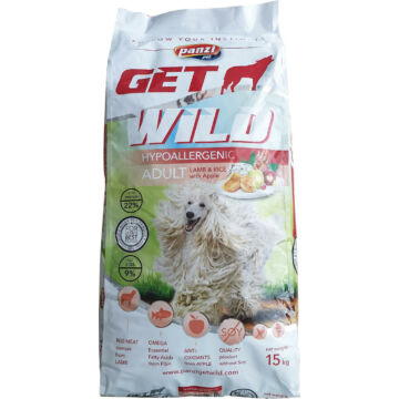Panzi GetWild Dog Adult Hypoallergenic Lamb & Rice with Apple 15 kg