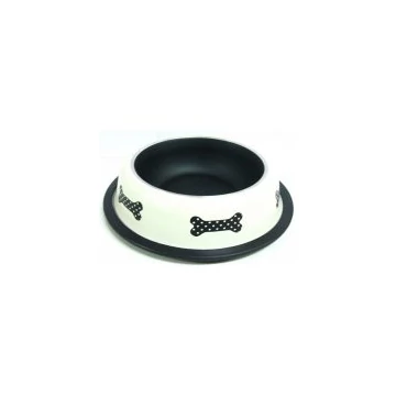 Tál Fém Etető Tál Gumi Peremmel 2,35l / 33,0cm