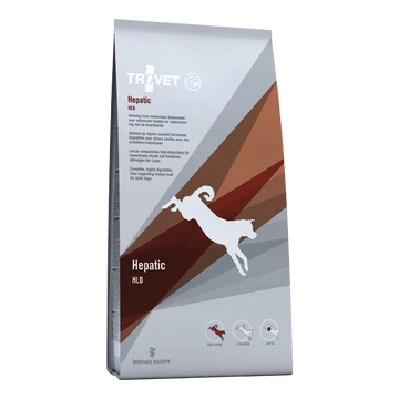 Trovet Hepatic /HLD Májkímélő diétás száraztáp kutyáknak 3 kg