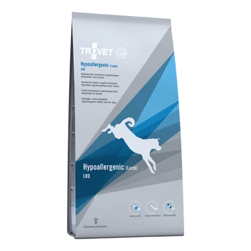 Trovet Hypoallergenic Lamb&amp;Rice Diet/LRD száraztáp kutyáknak 10 kg