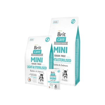 Brit Care Mini Light and Sterilised 2kg