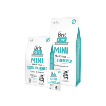 Brit Care Mini Light and Sterilised 0,4kg