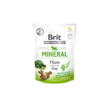 Brit Care Dog Functional Snack Mineral Ham for Puppies