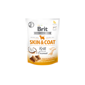 Brit Care Dog Functional Snack Skin&amp;Coat Krill 