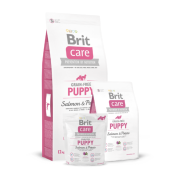 Brit Care Grain-free Puppy Salmon & Potato 1 kg kutyatáp