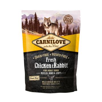 Carnilove Fresh Adult Dog Csirke & Nyúl - Muscles, Bones & Joints 1,5 kg kutyatáp