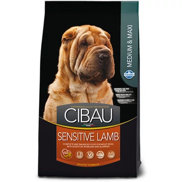 Cibau Sensitive Lamb Medium/Maxi 12+2kg Promo kutyatáp