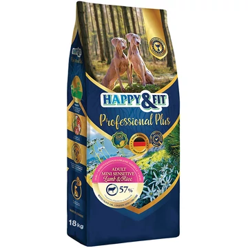 Happy&amp;Fit Professional Plus Adult Mini Sensitive Lamb&amp;Rice 18 kg