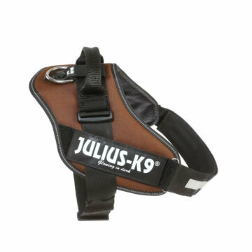Julius-k9 IDC® Powerhám, felirattal, méret 2 Csoki Barna