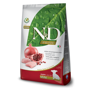 N&D Prime csirke&gránátalma puppy mini 2,5kg kutyatáp