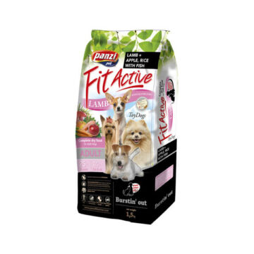 Panzi FitActive Hypoallergenic ToyDogs Lamb, Fish, Apple & Rice 1,5 kg