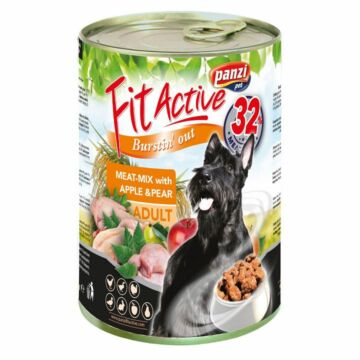 Panzi FitActive Adult Dog Konzerv Meat-Mix 1240gr