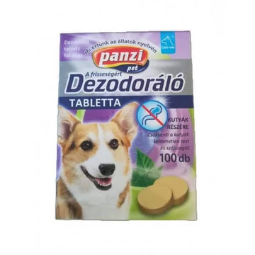 Panzi Vitamin - Dezodoráló/test és szájszag ellen kutyák részére (100db)