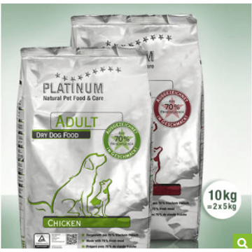 Platinum Natural Adult Duo - 5 kg Csirke, 5 kg Bárány