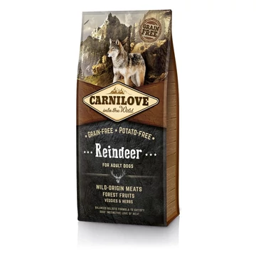 CarniLove Adult Reindeer Rénszarvas 12 kg kutyatáp