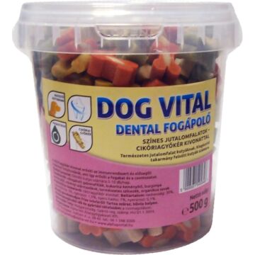 Dog Vital Dental Fogápoló / Színes Jutalomfalatok 500g