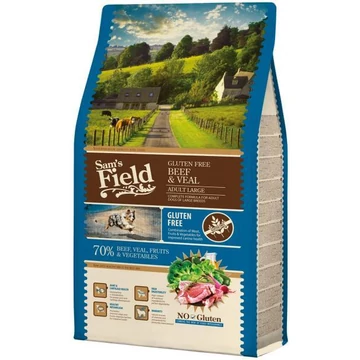 Sam&#039;s Field Adult Gluten Free Beef &amp; Veal - Large 13kg