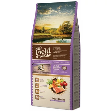 Sam&#039;s Field Salmon &amp; Potato Adult 13 kg