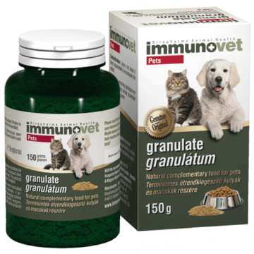 ImmunoVet Pets Granulátum Természetes Immunerősítő 150 g
