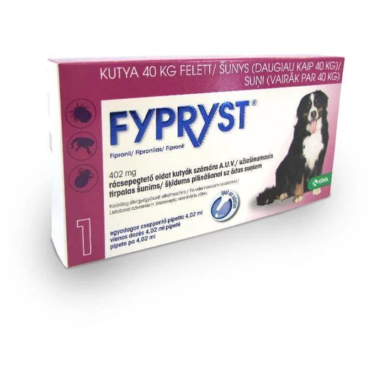 FYPRYST Spot On XL 40kg Feletti Kutyáknak 4.02ml 1x