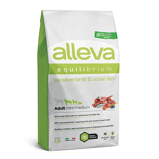 Alleva Equilibrium Adult Mini-Medium Sensitive Lamb & Ocean Fish