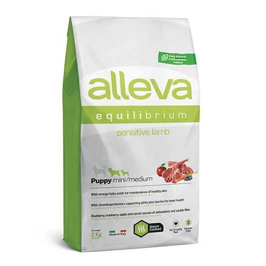 Alleva Equilibrium Puppy Mini-Medium Sensitive Lamb