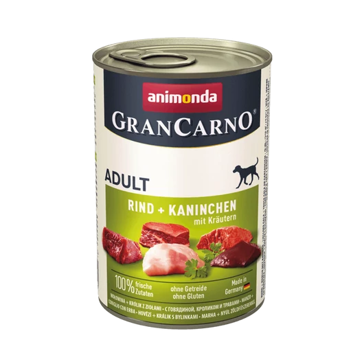 Animonda GranCarno Adult (nyúl + fűszer) 800g