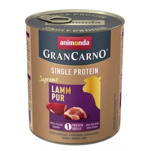 Animonda GranCarno Adult (single protein) bárány konzerv 800g