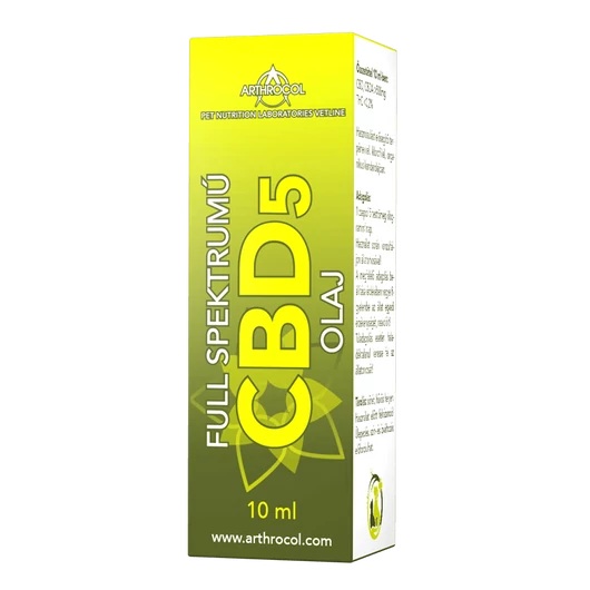 Arthrocol Full spektrumú CBD 5 olaj kutyáknak 10 ml