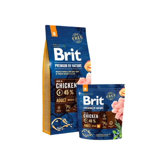 Brit Premium by Nature Adult Medium 15 kg