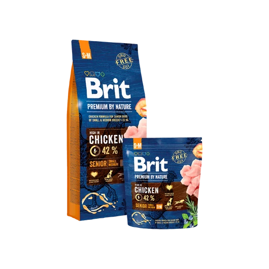 Brit Premium by Nature Senior S+M 15 kg