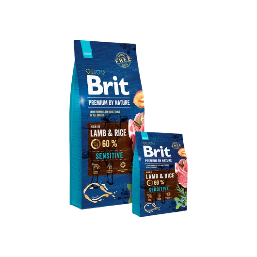 Brit Premium by Nature Sensitive Lamb Rice 2x15 kg