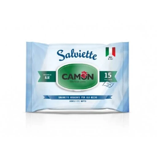 Camon Törlőkendő Aloe Vera 17x20cm 15db-os