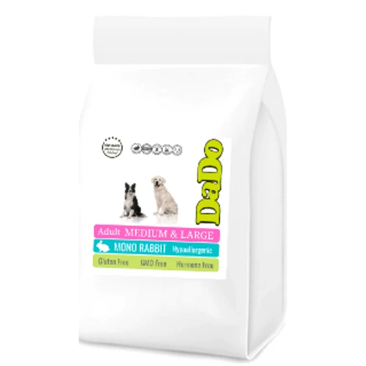 DaDo Nyulas Hipoallergén Kutyatáp felnőtt kutyáknak (M-L) 10 Kg