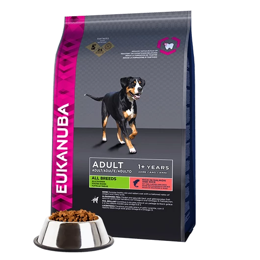 Eukanuba Adult Salmon & Rice L-XL 12kg Kutyatáp