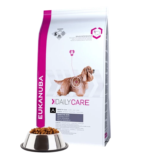 Eukanuba Daily Care Sensitive Skin 12kg kutyatáp